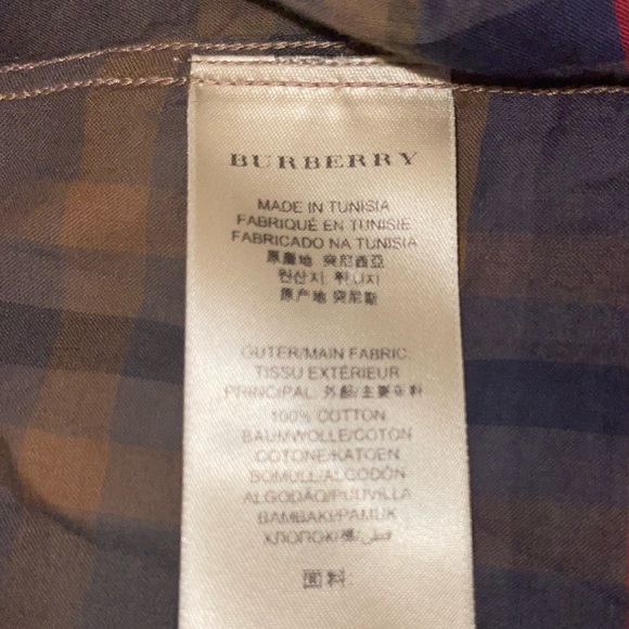 Burberry Brit slim fit button down shirt. I would say like an autumn color. - Picture 5 of 5